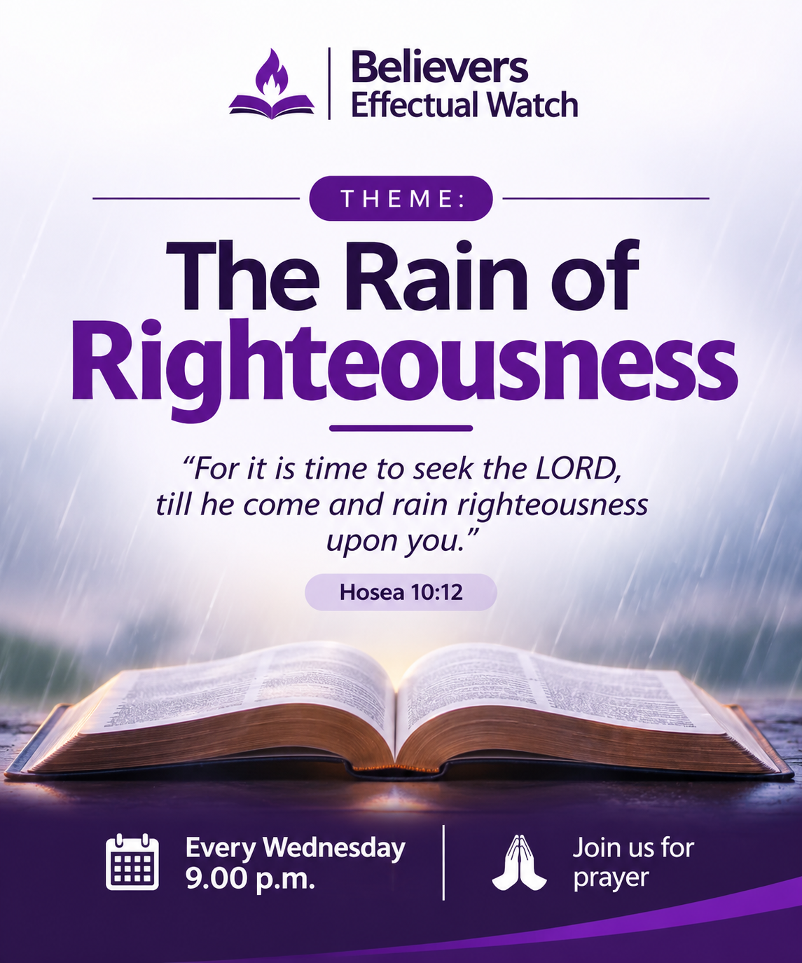 The Rain of Righteousness